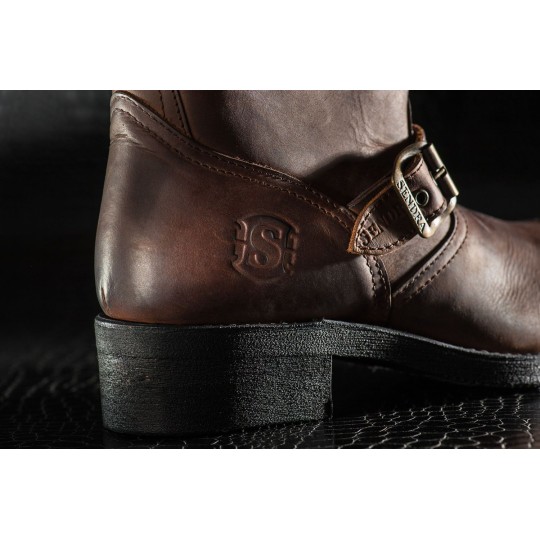 Bottines En Cuir Sendra Pointure 45 - Occasion Parfait état, Idéales Travail Ou Casual