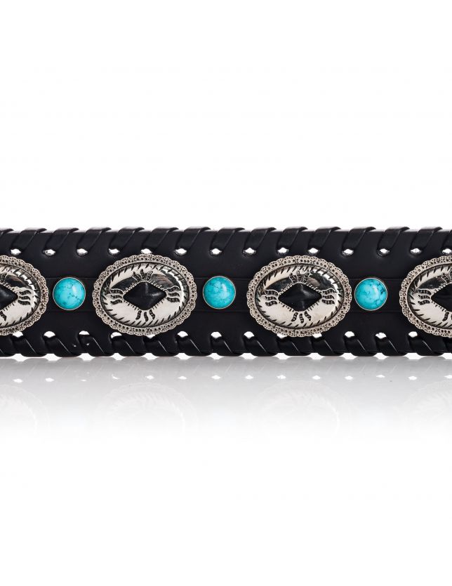 CEINTURE INDIAN BLUE