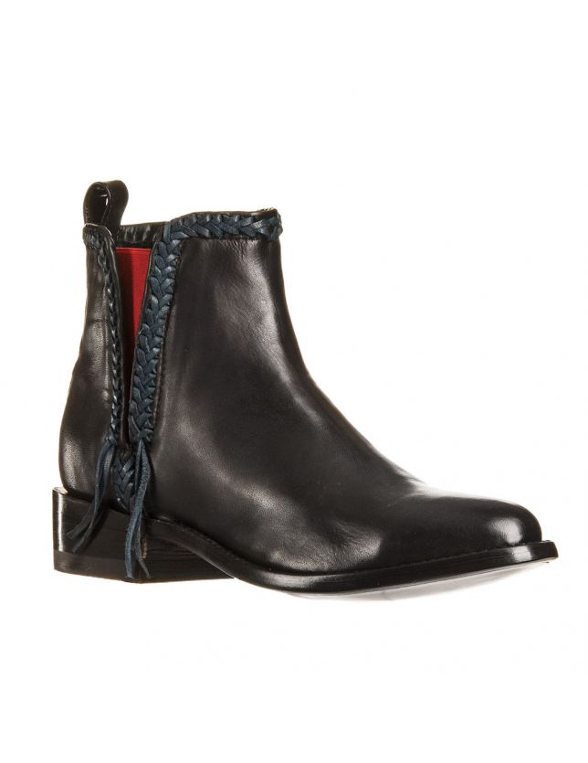MEXICANA PEQUENIA LONDON BLACK / RED