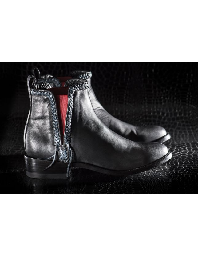 MEXICANA PEQUENIA LONDON BLACK / RED