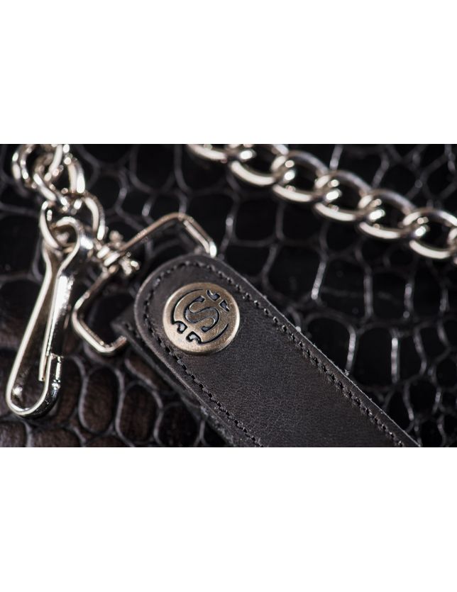 SENDRA   CARTERA PYTHON WHITE/BROWN