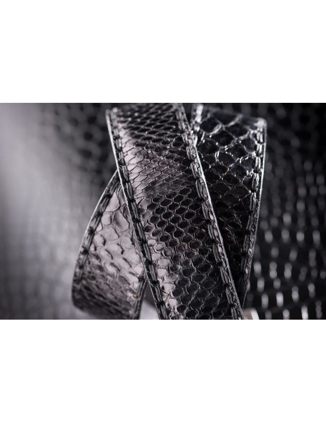 CEINTURE SENDRA 1016 PYTHON BLACK