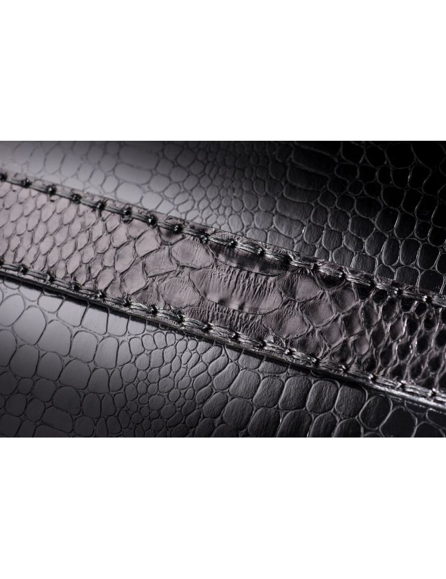 CEINTURE SENDRA 1016 PYTHON BLACK
