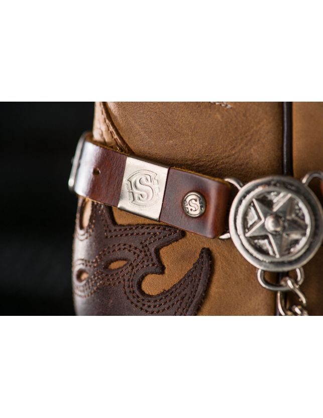SENDRA SANGLE DE BOTTES ARNES 55 BROWN