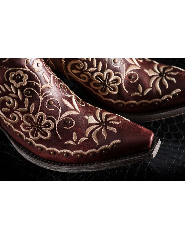 OLD GRINGO AMBER SHORT RED