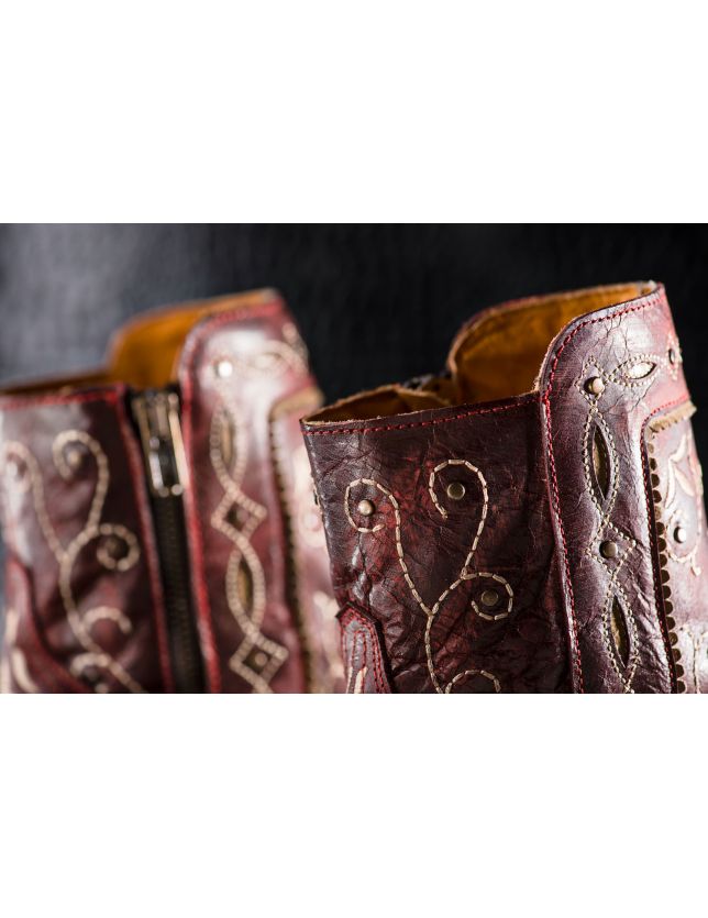 OLD GRINGO AMBER SHORT RED