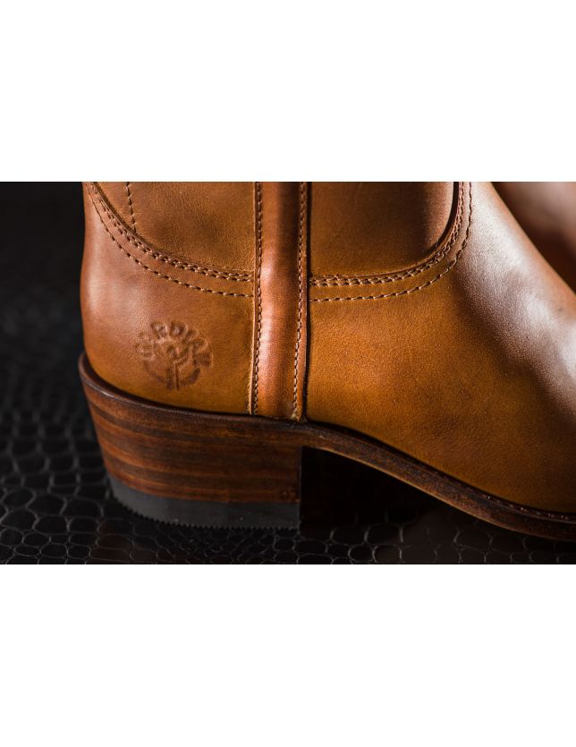 Détail des bottes femme Gardian 360 Kim Evolution Tan