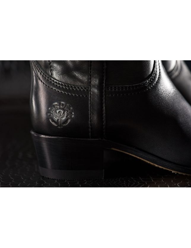 Détail des bottes femme Gardian 360 Kim Negro