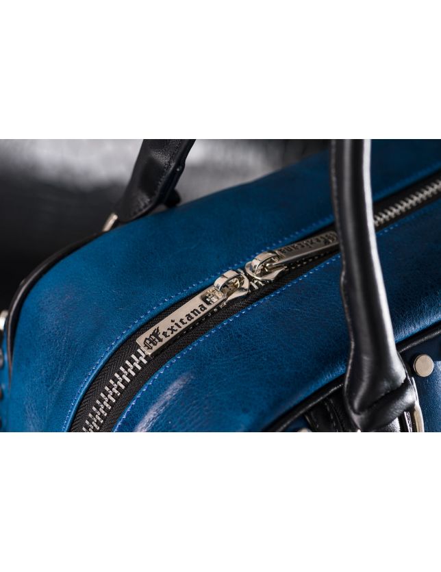 SAC AIGLE BLACK BLUE ACQUA - SAC MEXICANA