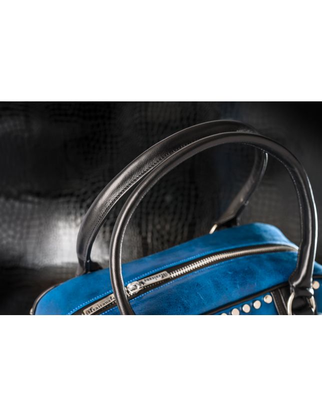 SAC AIGLE BLACK BLUE ACQUA - SAC MEXICANA