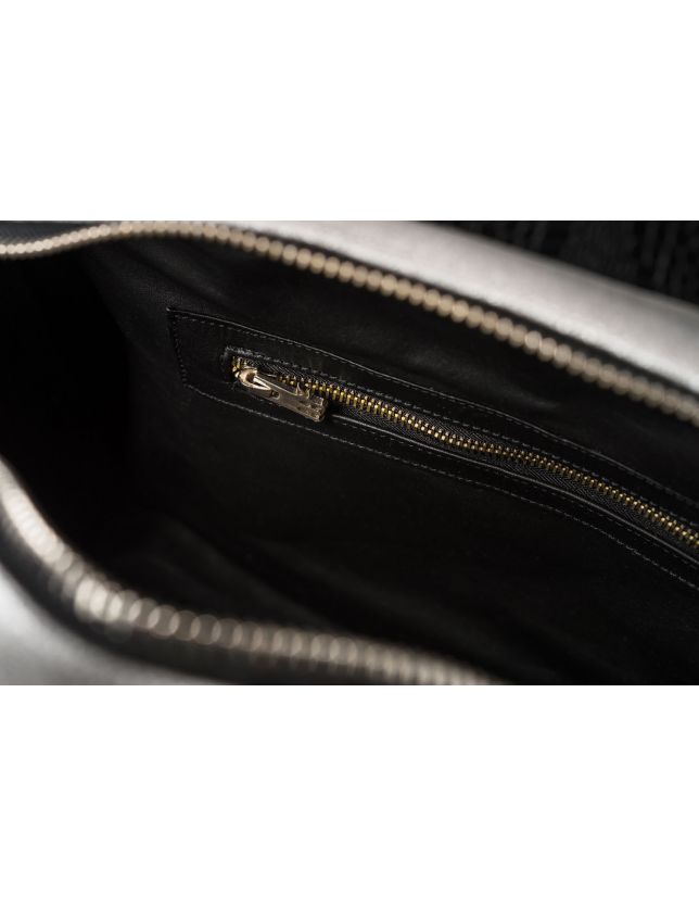 SAC AIGLE SILVER BLACK RED - SAC MEXICANA