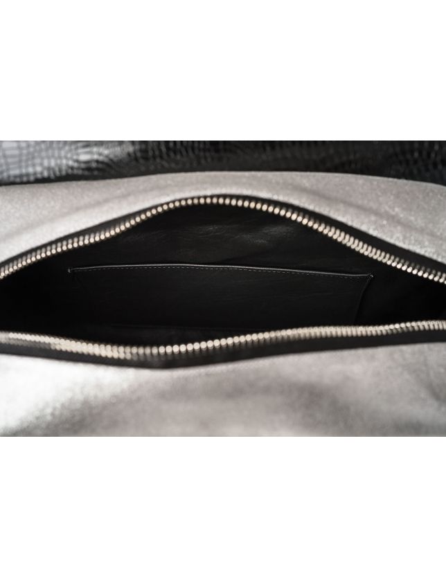 SAC AIGLE SILVER BLACK RED - SAC MEXICANA