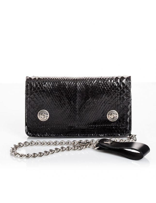 SENDRA 21134 CARTERA PYTHON NEGRO