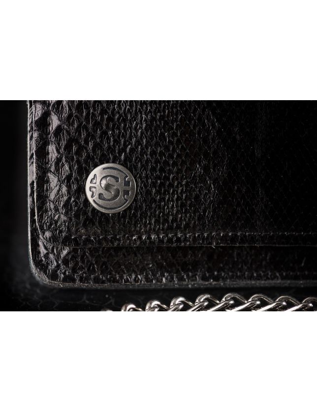 SENDRA 21134 CARTERA PYTHON NEGRO