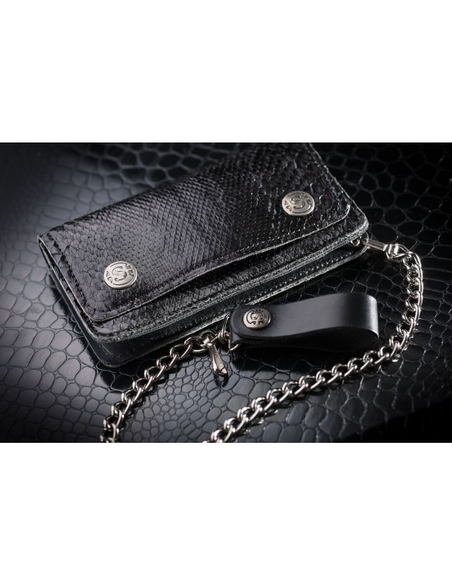 SENDRA 21134 CARTERA PYTHON NEGRO