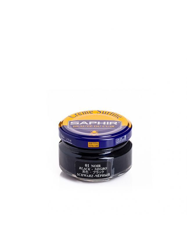 Pommadier SAPHIR  : 50 ml  : NOIR 01