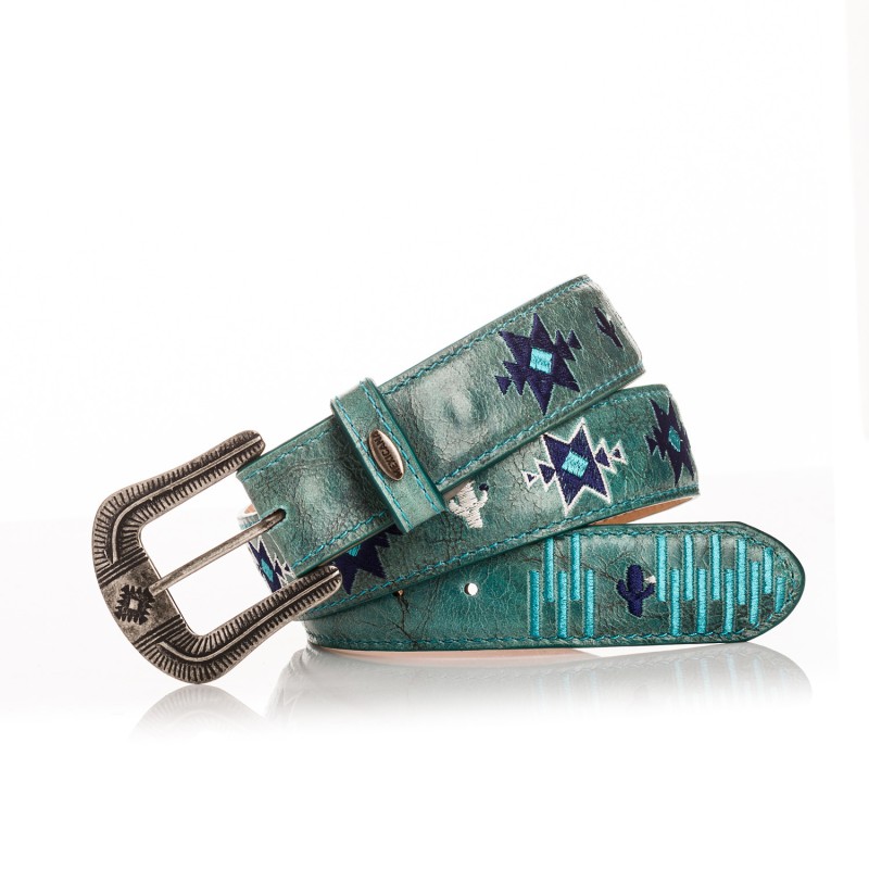 MEXICANA CHILL SONORA TURQUESA - CEINTURE COUNTRY