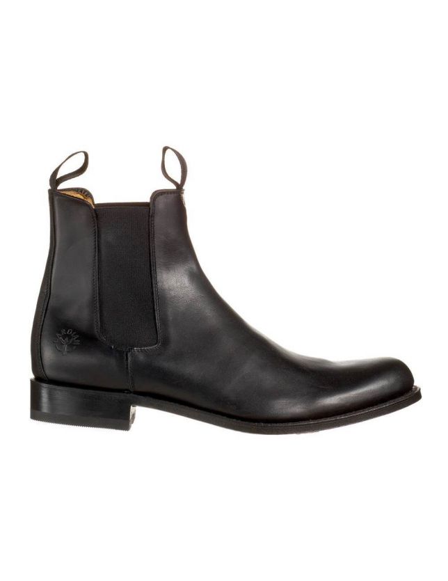 Gardian 352 noir - bottines homme - bottes bout arrondi - gardiane